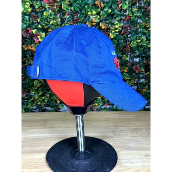 New York Rangers NHL Fanatics Hat Cap Blue Red White Adjustable Womens NEW NWOT - Picture 5 of 11